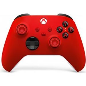 Microsoft Pulse Red Rood Bluetooth/USB Gamepad Analoog/digitaal Xbox, Xbox One, Xbox Series S, Xbox