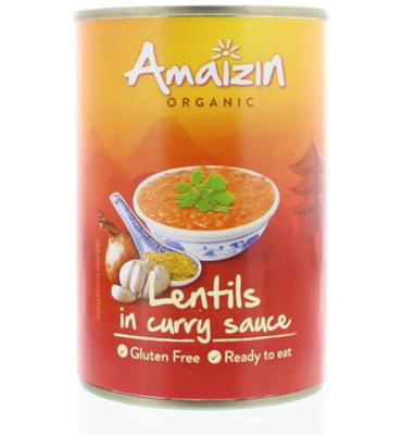 Amaizin Linzen In Currysaus Bio (420g) Amaizin Linzen In Currysaus Bio (420g)