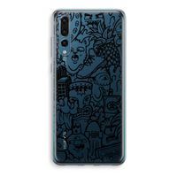 Vexx Black Mixtape: Huawei P20 Pro Transparant Hoesje