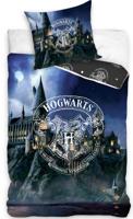 Harry Potter dekbedovertrek - hogwarts - 140 x 200 cm - katoen - thumbnail