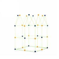 InnovaGoods - Bouwpakket voor Kinderen 155 Onderdelen, Glow in the Dark Speelset, Stimuleert Creativiteit en Motoriek, Inclusief Draagtas, Multicolour, Geschikt voor Kinderen vanaf 3 Jaar