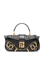 Balmain pochette Blaze à motif monogrammé - Noir