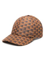 Bally casquette à motif géométrique - Marron - thumbnail