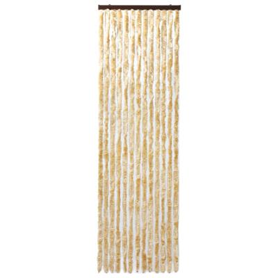 Vidaxl Vliegengordijn 120x220 Cm Chenille Beige