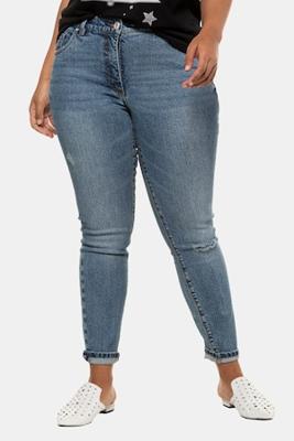 Ulla Popken Skinny Jeans, destroy effecten - Grote Maten