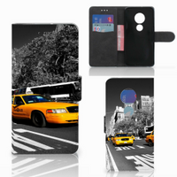 Motorola Moto G7 Play Flip Cover New York Taxi