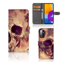 Telefoonhoesje met Naam Samsung Galaxy M52 Skullhead