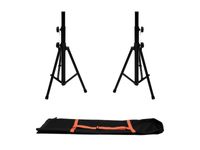 OMNITRONIC Set 2x BS-1 EU Loudspeaker Stand + Carrying bag - thumbnail