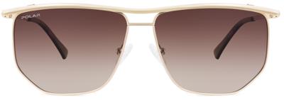 Polar zonnebril Scott gepolariseerd Cat. 4 goud/bruin