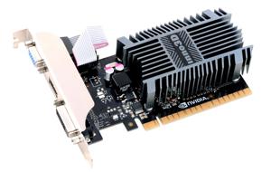 Inno 3D Nvidia GeForce GT710 Videokaart 2 GB GDDR3-RAM PCIe HDMI, DVI, VGA Passieve koeling