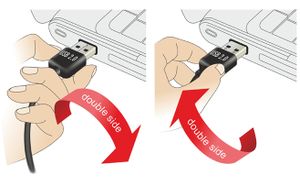 Delock USB-kabel USB 2.0 USB-A stekker, USB-mini-B stekker 1.00 m Zwart Vergulde steekcontacten, UL gecertificeerd 83378