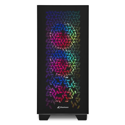 Sharkoon CA300H Tower PC-behuizing Zwart
