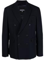 Patrizia Pepe Blazer met dubbele rij knopen - Blauw