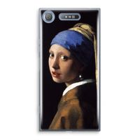 The Pearl Earring: Sony Xperia XZ1 Transparant Hoesje