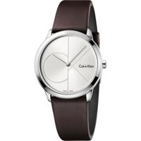 Calvin Klein Minimal Watch K3M221G6 - Bruin