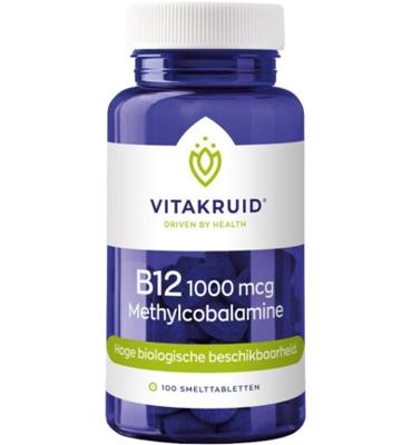 Vitakruid Vitakruid B12 1000 Mcg Methylcobalamine (100tb) Vitakruid Vitakruid B12 1000 Mcg Methylcobalamine (100tb)
