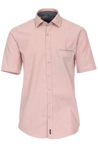 Casa Moda Casual Casual Fit Overhemd Korte mouw roze