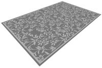 Eurotrail grondzeil Relax 200 x 180 cm polyester antraciet/grijs