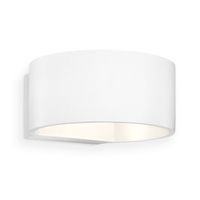 Wandlamp Lounge 13.5/13.5/7cm, Wit, Muurlamp gemaakt van Aluminium, LED geïntegreerd, 6W 3000K 520lm, wandlamp geschikt voor woonkamer, slaapkamer - thumbnail