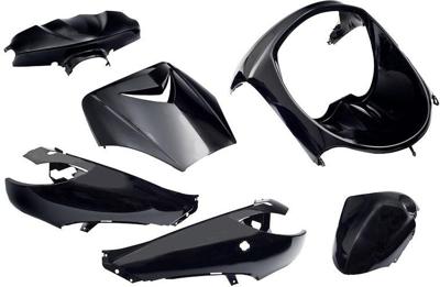 Edge plaatset vivacity tot bj. 2008 6 delig zwart metallic Edge plaatset vivacity tot bj. 2008 6 delig zwart metallic