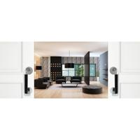 Deurgreep Dock Black 150/200 RVS gepolijst