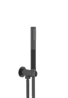 Plieger Roma handdoucheset met doucheslang 150 cm, zwart chroom