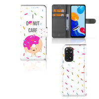 Xiaomi Redmi Note 11/11S Book Cover Donut Roze - thumbnail