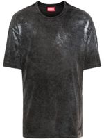 Diesel t-shirt T-Buxt à effet délavé - Gris