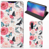 Xiaomi Mi 9 Smart Cover Butterfly Roses - thumbnail