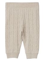 Brunello Cucinelli Kids pantalon Bernie en cachemire - Tons neutres