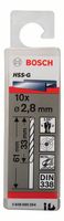 Bosch Accessoires Metaalboren HSS-G, Standard 2,8 x 33 x 61 mm 10st - 2608595054 - thumbnail