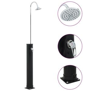 Solardouche 20 L 214 cm zwart