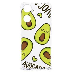 OPPO A58 | A78 5G Stevig Bumper Hoesje Avocado Singing