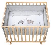 Roba babybox Jumbotwins 100 x 75 x 72,5 cm hout naturel