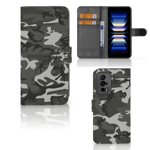 Xiaomi Poco F5 Pro Telefoon Hoesje Army Light