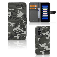 Xiaomi Poco F5 Pro Telefoon Hoesje Army Light - thumbnail