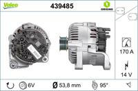 Dynamo / Alternator NEW ORIGINAL PART VALEO, Spanning (Volt)14V, u.a. für BMW