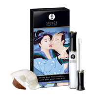 Shunga Divine Oral Lipgloss - Coconut Water - 0.33 fl oz / 10 ml - thumbnail