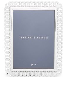 Ralph Lauren Home cadre photo Black en argent plaqué