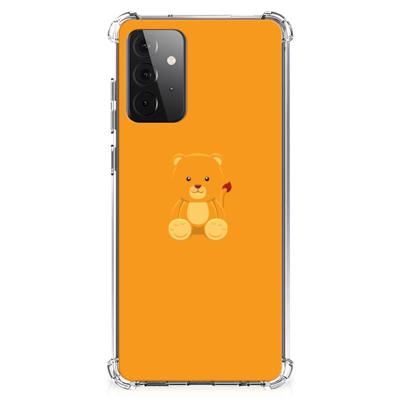 Samsung Galaxy A72 4G/5G Stevig Bumper Hoesje Baby Beer