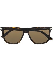 TOM FORD Eyewear lunettes de soleil Fletcher à monture carrée - Marron