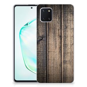 Samsung Galaxy Note 10 Lite Bumper Hoesje Steigerhout