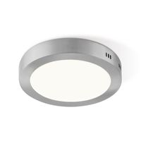 Home sweet home ska LED plafondlamp Ø 22,5 cm mat staal