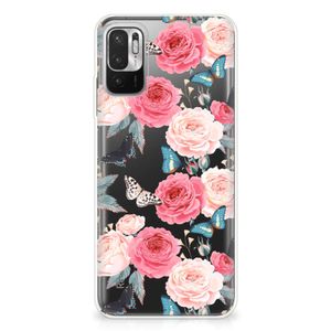 Xiaomi Redmi Note 10/10T 5G | Poco M3 Pro TPU Case Butterfly Roses