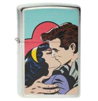 Zippo Aansteker Pop Art Kissing Couple