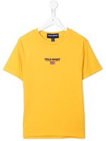 Ralph Lauren Kids t-shirt à logo imprimé - Jaune