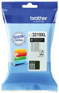 Brother inktcartridge, 3.000 pagina&apos;s, OEM LC-3219BK, zwart