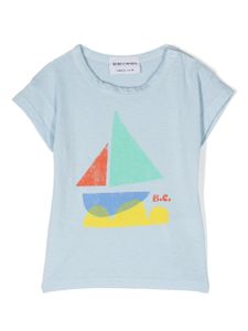 Bobo Choses t-shirt en coton biologique à imprimé graphique - Bleu