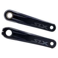 Shimano Unisex - SLX zwengelarmset voor volwassenen, zwart, 175 mm
