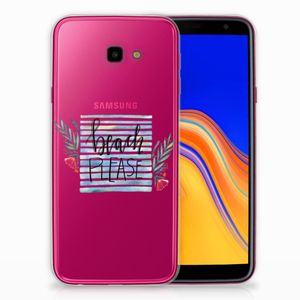 Samsung Galaxy J4 Plus (2018) Telefoonhoesje met Naam Boho Beach